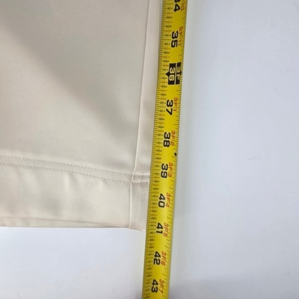 Noli Womens 6 Milan Cream Full Length Cargo Satin Pants Relaxed NY81510-CRM NWT - Picture 11 of 13